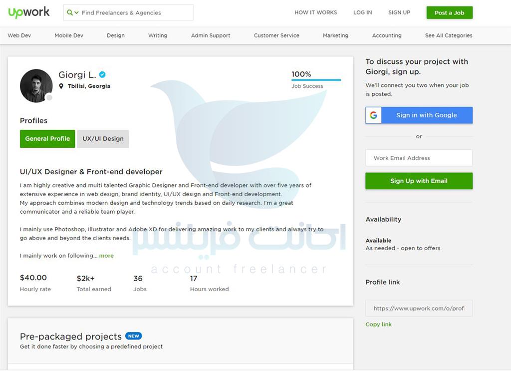 در این مطلب قصد داریم بهترین برنامه‌نویسانی که در وب‌سایت Upwork.com به‌عنوان فریلنسر فعالیت می‌کنند را برای‌تان معرفی کنیم. این افراد با داشتن پشتکار قوی و بالابردن مستمر مهارت‌های خودشان و صد البته با ایجاد ارتباط مناسب و خوش قولی در برابر کارفرمایان، توانسته‌اند که در رتبه‌بندی این سایت، وضعیت خوبی را برای خود ثبت کنند. در ادامه ۵ برنامه نویس برتر این سایت را به‌صورت کامل برای شما معرفی خواهیم کرد.
پایه و اساس معرفی ما روی پروژه‌های انجام شده توسط آن‌ها و بازخوردی است که کارفرمایان نسبت به آن‌ها داشته‌اند. در ادامه سراغ میزان درآمد و ساعات کاری آن‌ها هم می‌رویم و خواهیم دید که افراد موفق در این زمینه، چه فاکتورهای مهمی دارند و سابقه‌ی فعالیتی آن‌ها برای رسیدن به چنین درجه‌ای از موفقیت چه بوده است. برخی از نمونه پروژه‌های آنان را هم به شما معرفی می‌کنیم تا دقیقا در بطن ماجرا قرار بگیرید.

